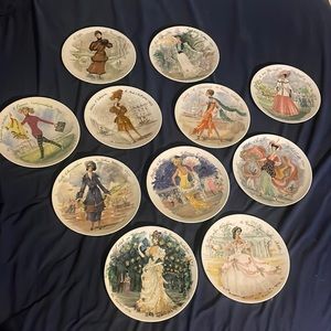 D’arceau Women of the Century Les Femmes Du Siecle Limoges late Set